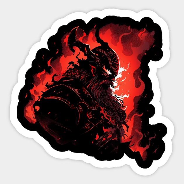 viking Sticker by boxermaniac